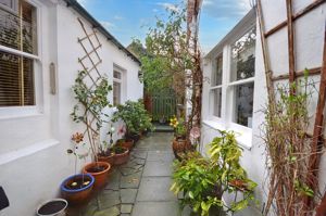 Courtyard path- click for photo gallery